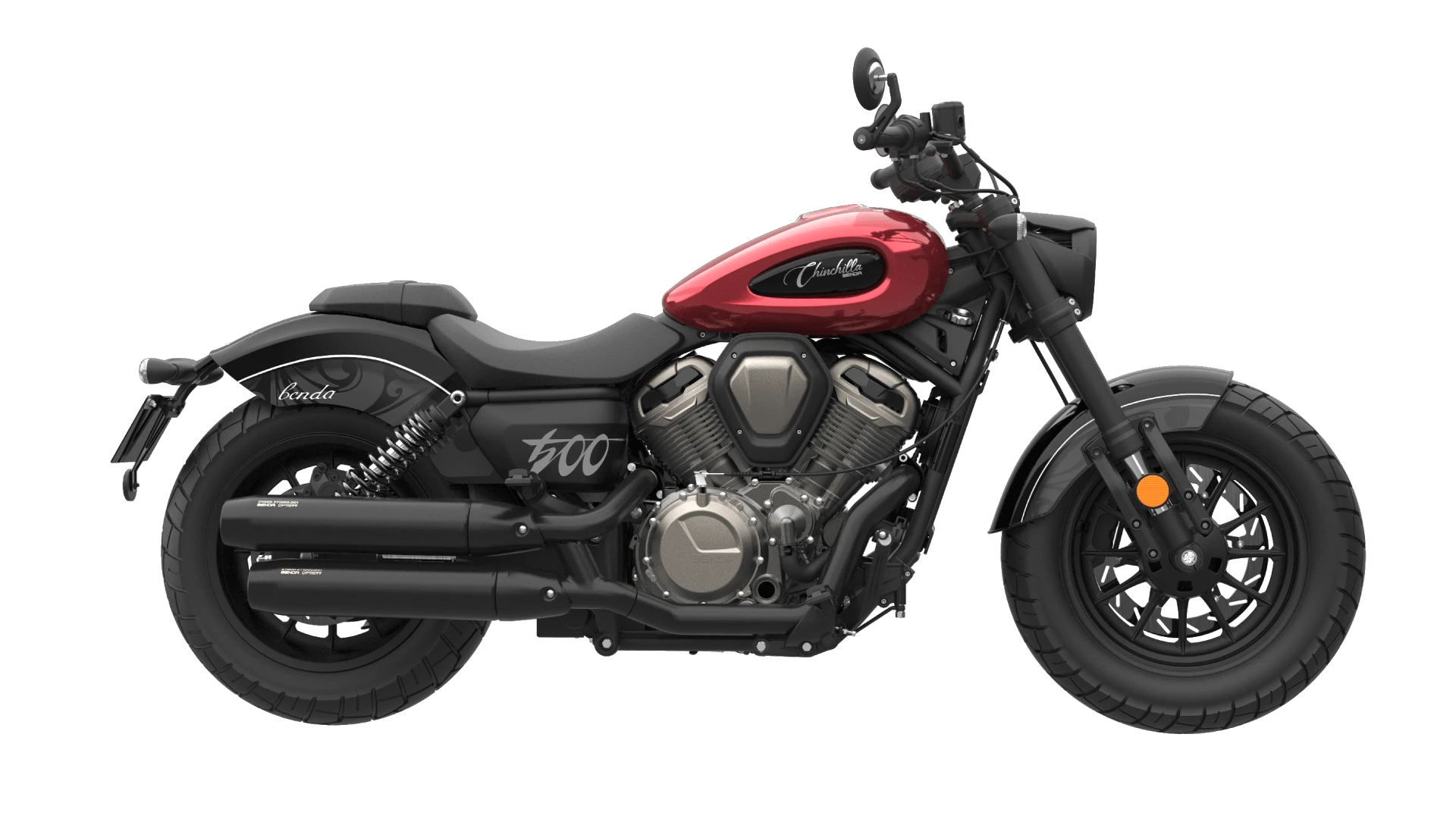 BENDA DARK FLAG 500 Red [BD500-2]